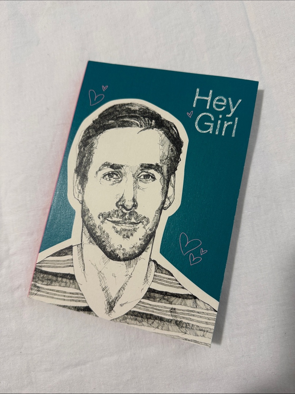 Hey Girl- Ryan Gosling notebook/journal